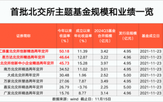 北交所主题基金 最高大赚50%！